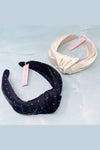 So Satin Knotted Headband - Fabric Headbands