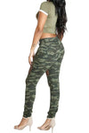 Stitched Mesh Open Knee Camouflage Pant - Camo Pants