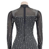 Test Of Time Mesh Tassel Rhinestone Mini Dress (S-2XL)