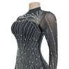 Test Of Time Mesh Tassel Rhinestone Mini Dress (S-2XL)