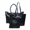 The Jolie Casual Shoulder/Tote Handbag ONLY - Black Leopard