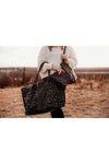 The Jolie - Oversized Weekender ONLY - Black Leopard