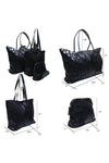 The Jolie - Oversized Weekender ONLY - Black Leopard