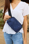 The Veronica Sling Bag - Denim Blue - Belt Bags
