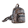 TRAVEL SMALL LEOPARD PRINT PU BACKPACK - Brown Leopard